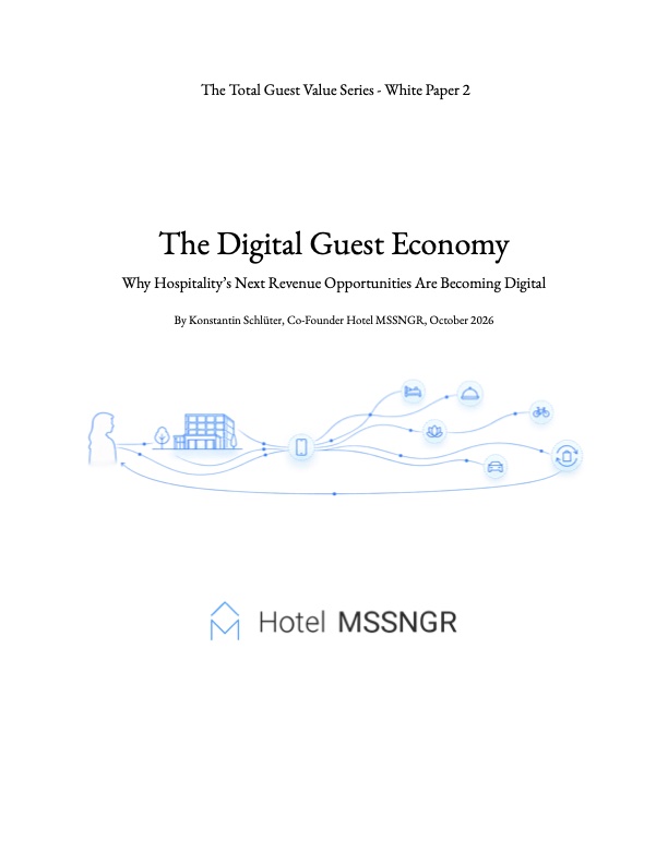 Cover of White Paper 2: The Digital Guest Economy